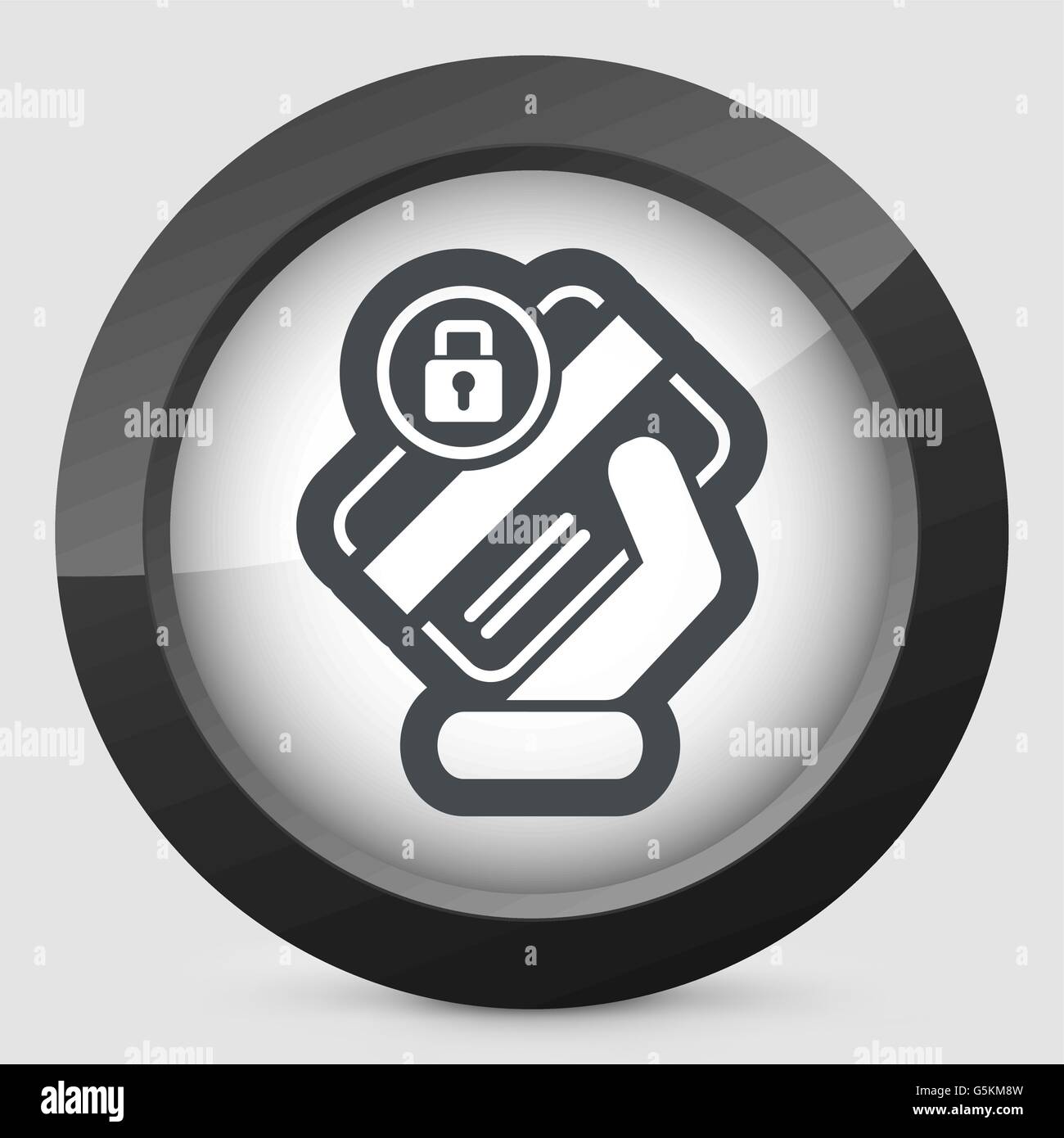 Locked credit card Stock Vector Image & Art Alamy