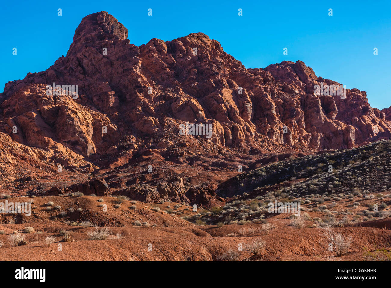 red rock formation landscape in the valley of fire, nv Stock Photo - Alamy