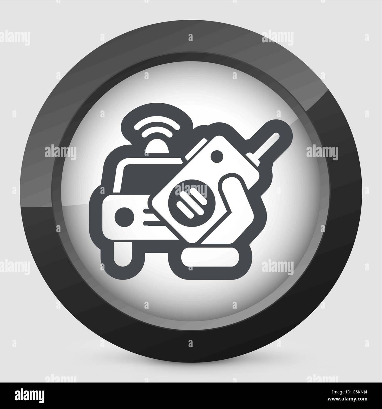 Police car radio Stock Vector Image & Art - Alamy