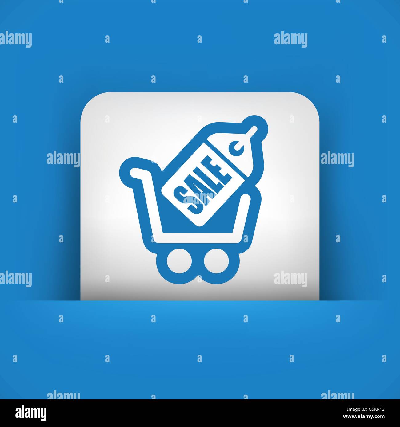 Sale cart icon Stock Vector Image & Art - Alamy