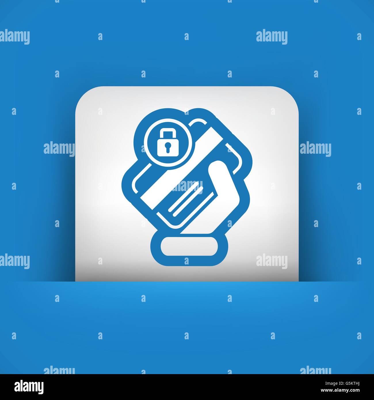 Locked finger Stock Vector Images Alamy