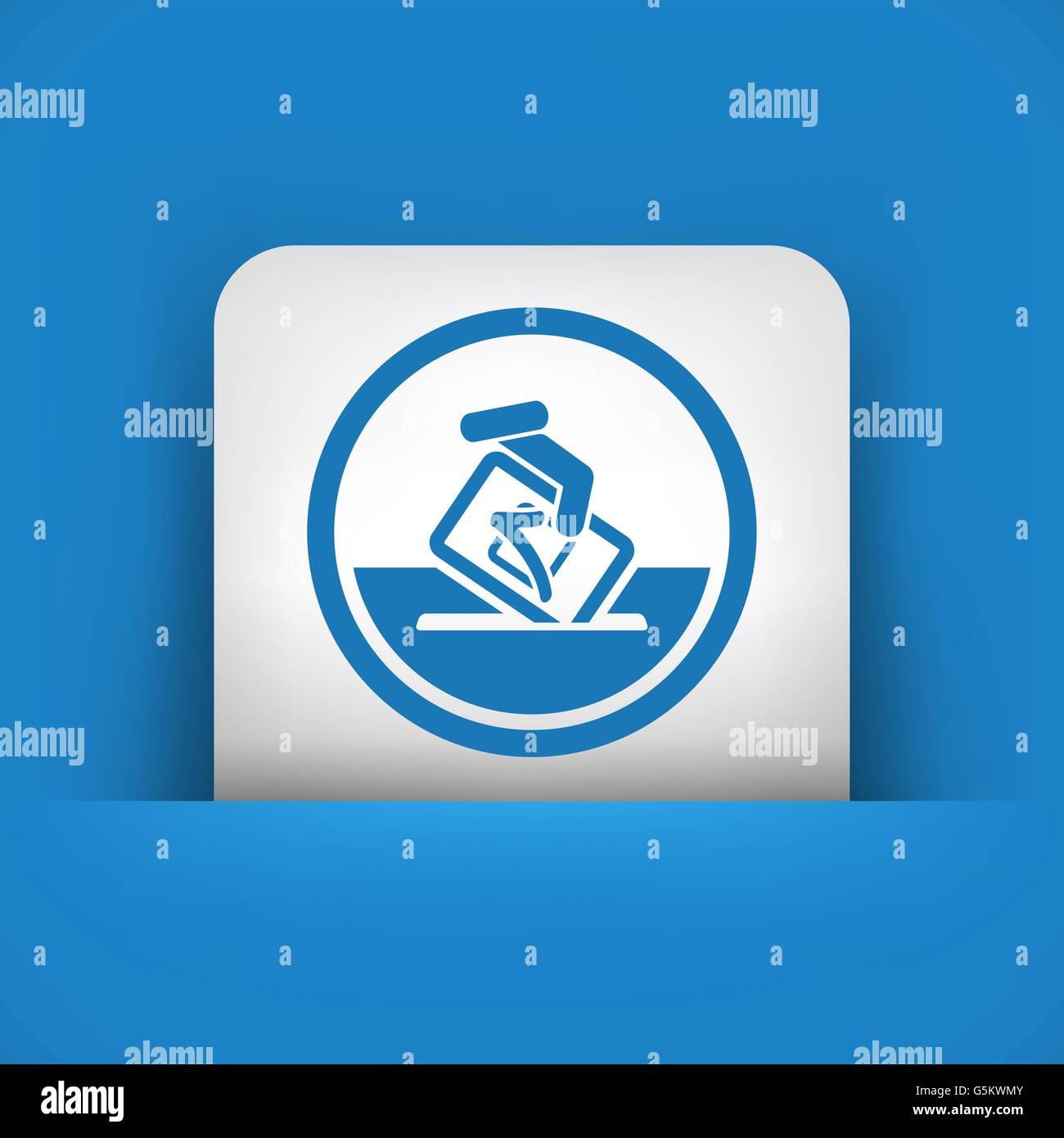 Vote symbol icon Stock Vector Image & Art - Alamy