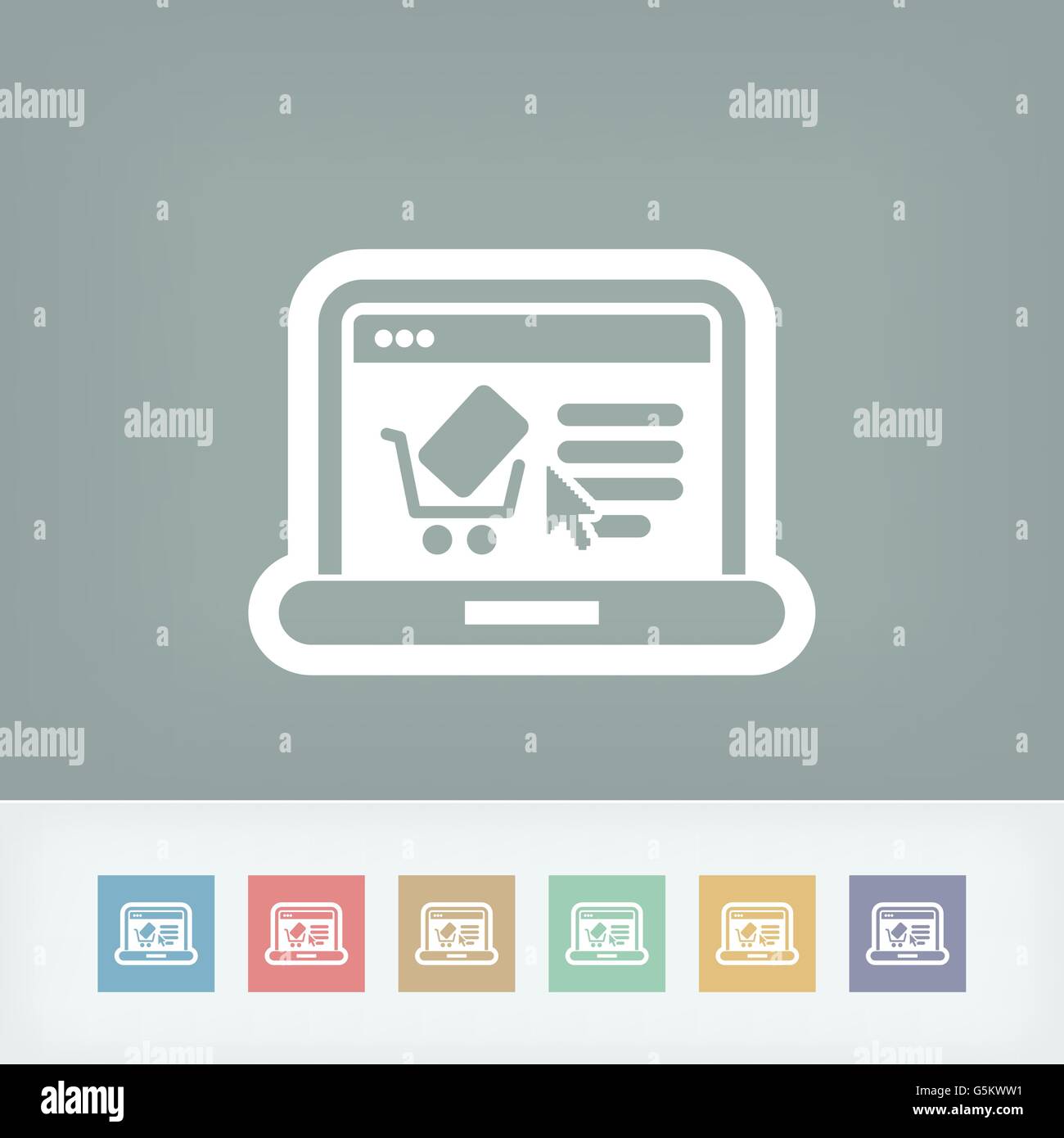 E-commerce website icon Stock Vector Image & Art - Alamy