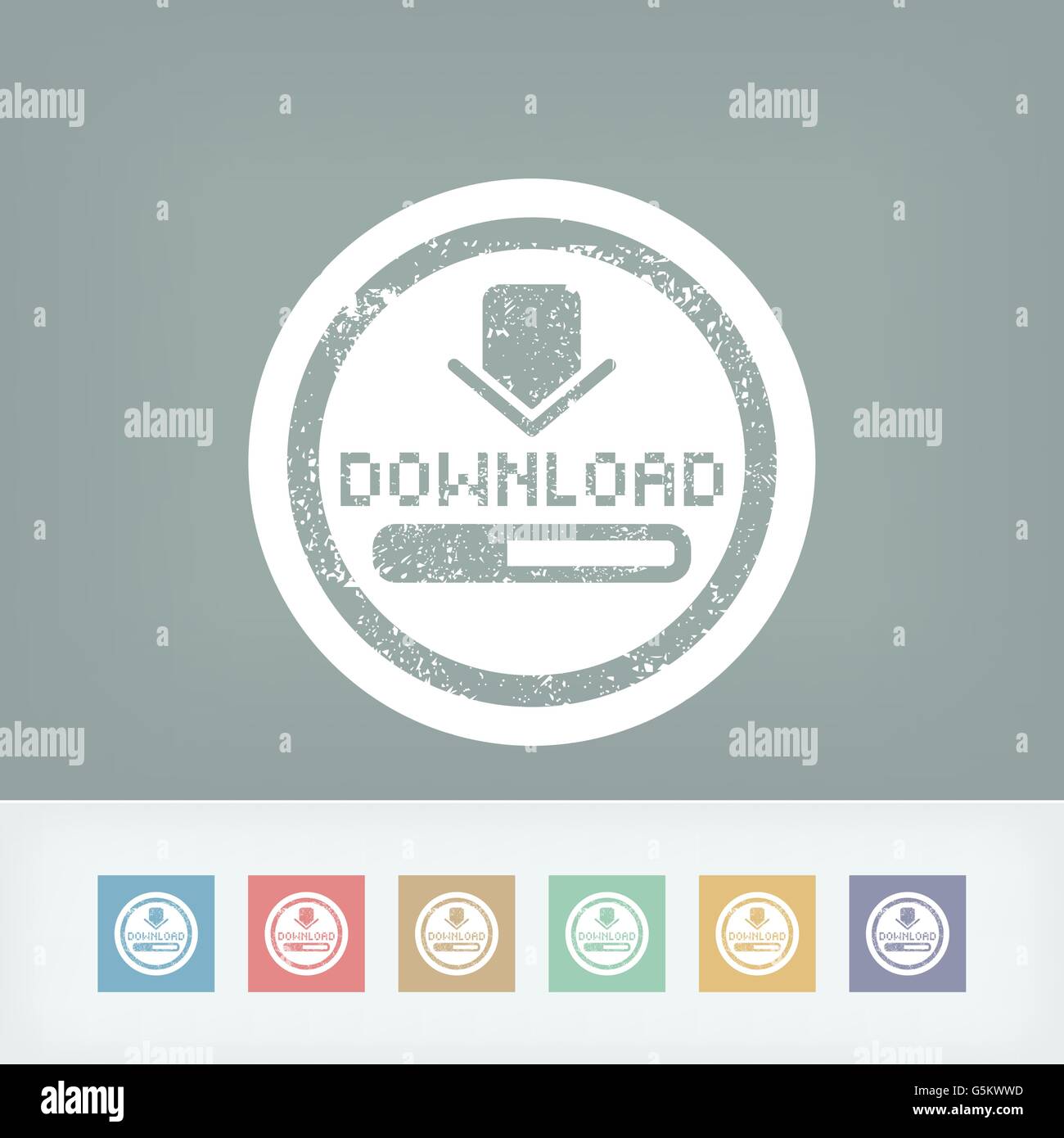 Waiting stamp Stock Vector Images - Alamy