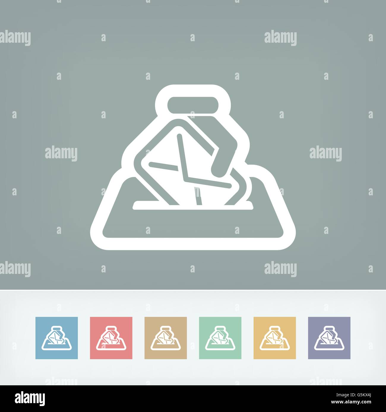 Mail icon concept Stock Vector Image & Art - Alamy