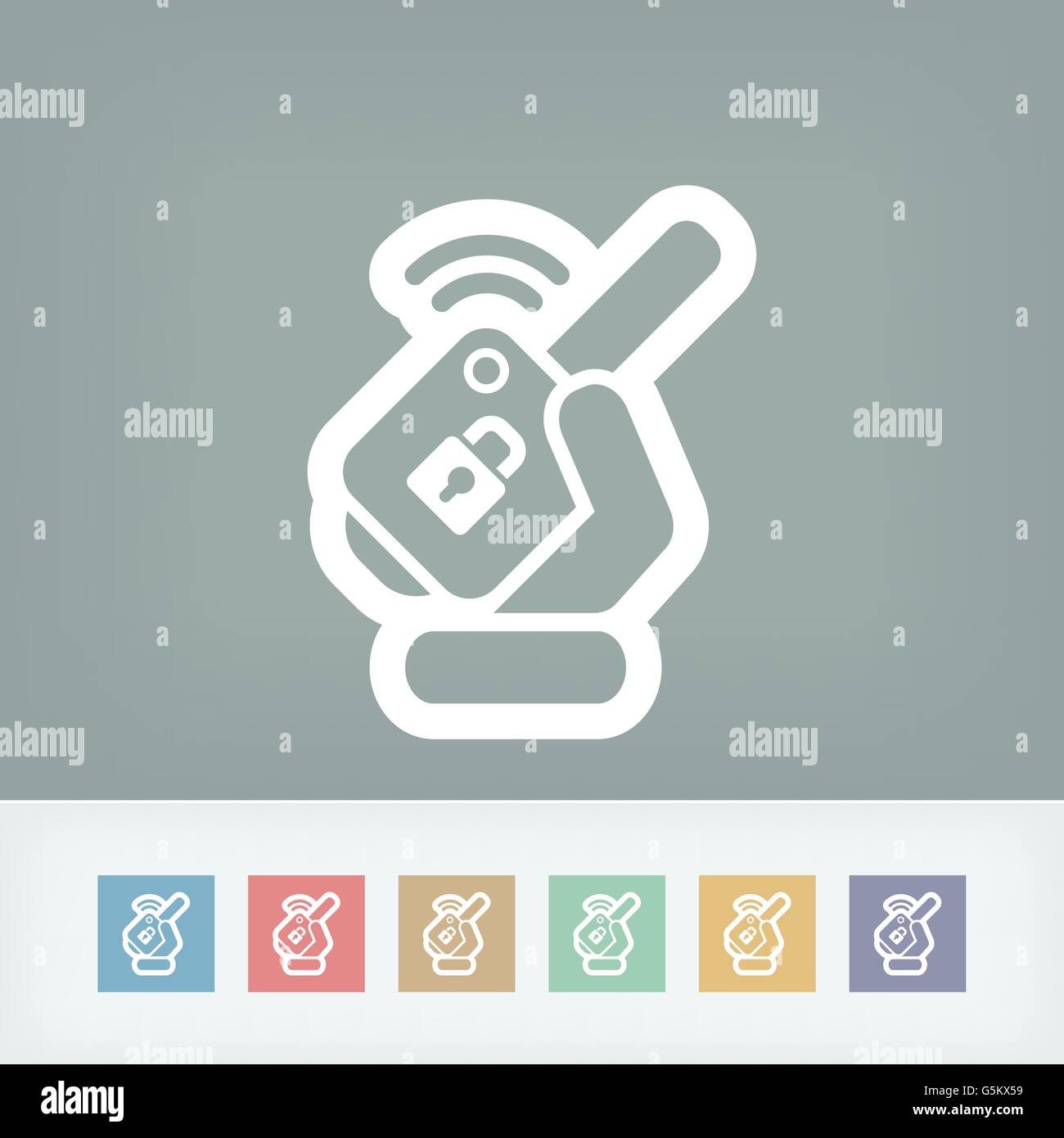 Vector Remote Key Car remote key Stock Vector Image & Art - Alamy
