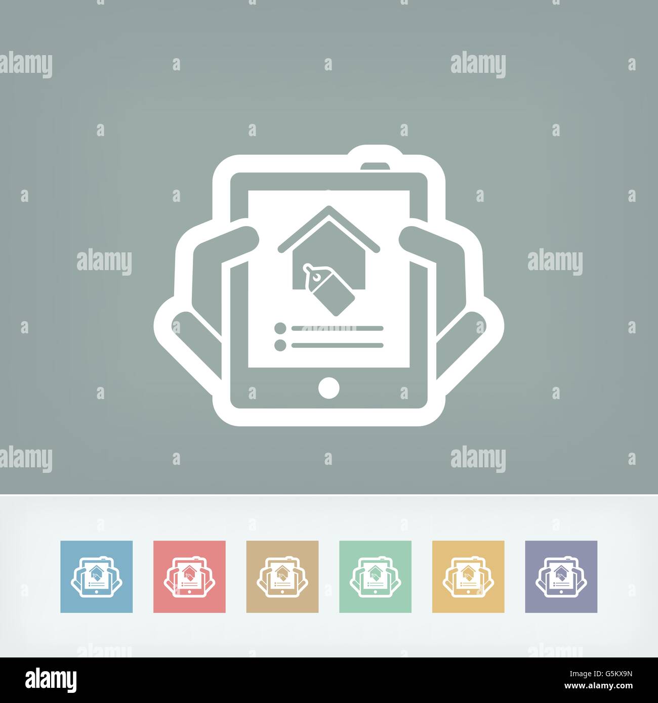 Real estate icon Stock Vector Image & Art - Alamy