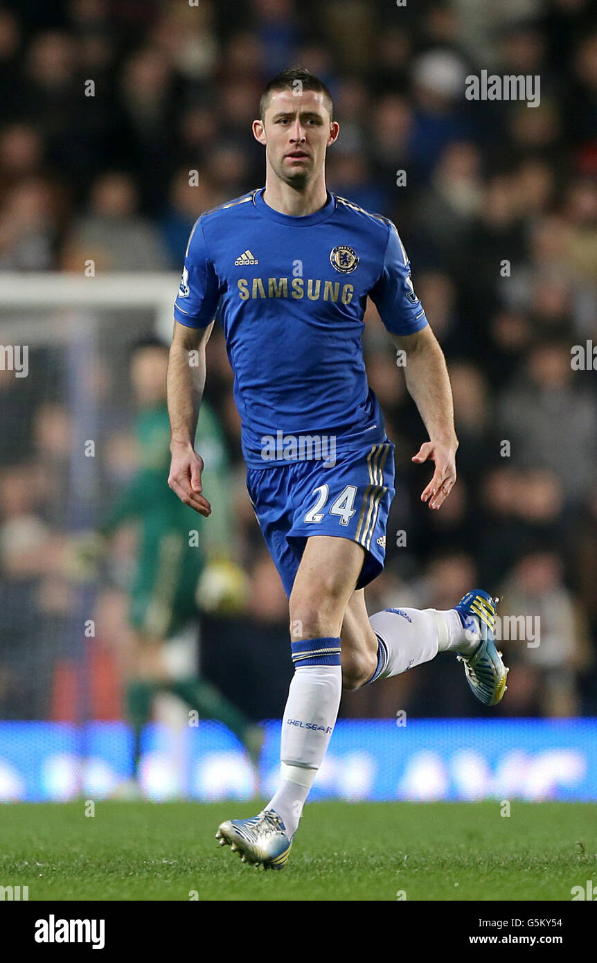 Soccer - Barclays Premier League - Chelsea v Southampton - Stamford Bridge. Gary Cahill, Chelsea Stock Photo