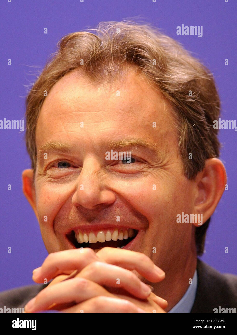 Labour Party Conference Blair Stock Photo - Alamy