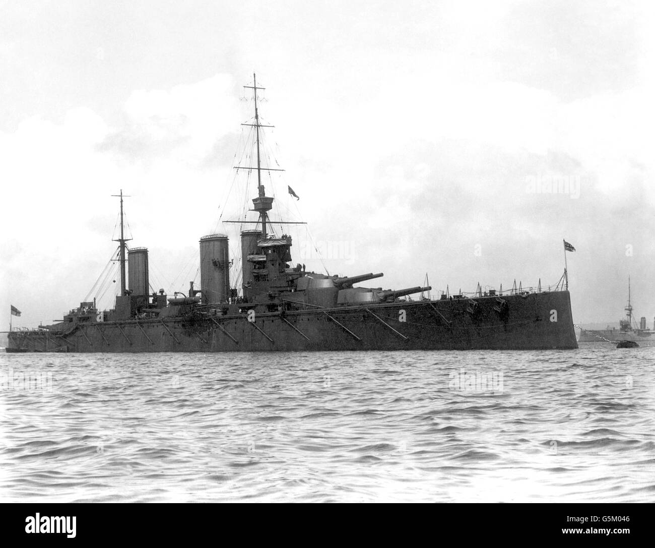 World War One - British Royal Navy - HMS Lion. HMS Lion. Stock Photo