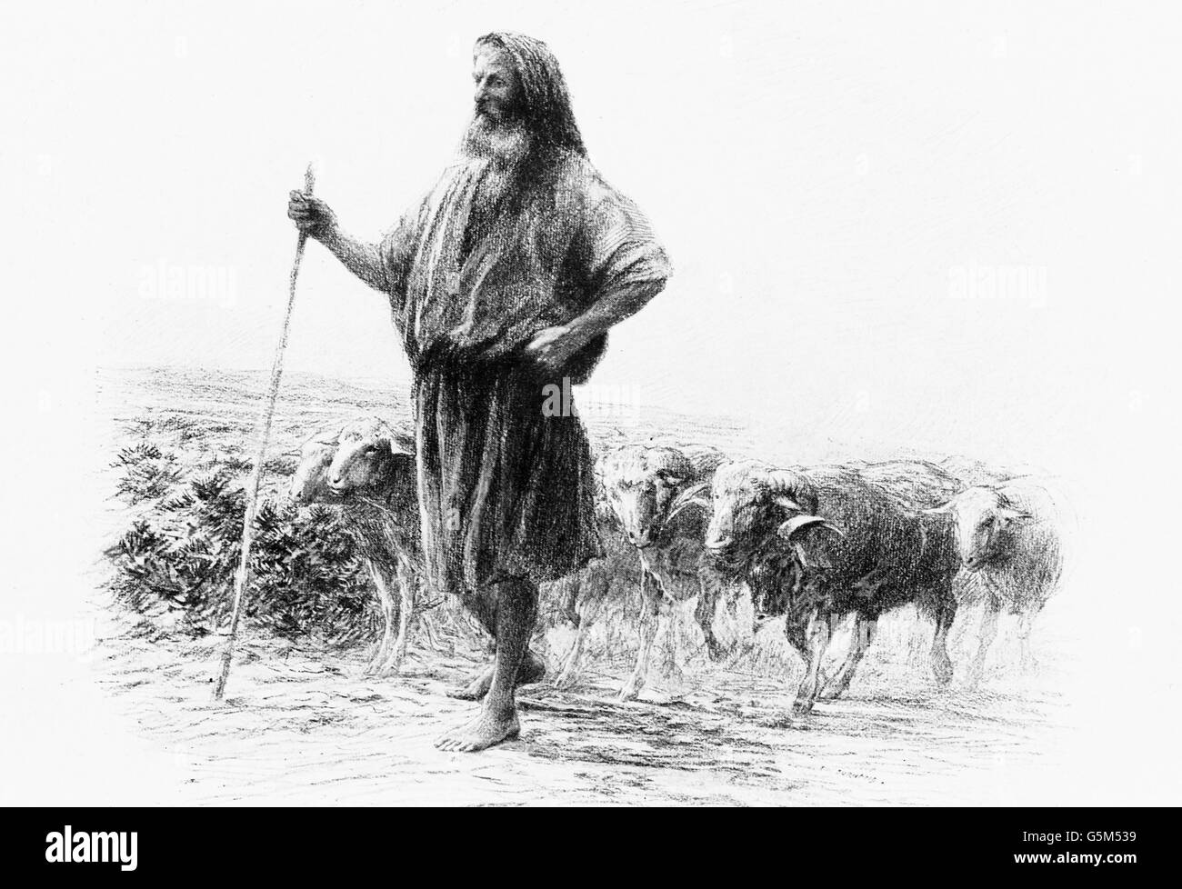 Gleichnis aus dem Neuen Testament der Bibel. Parable of Jesus from the