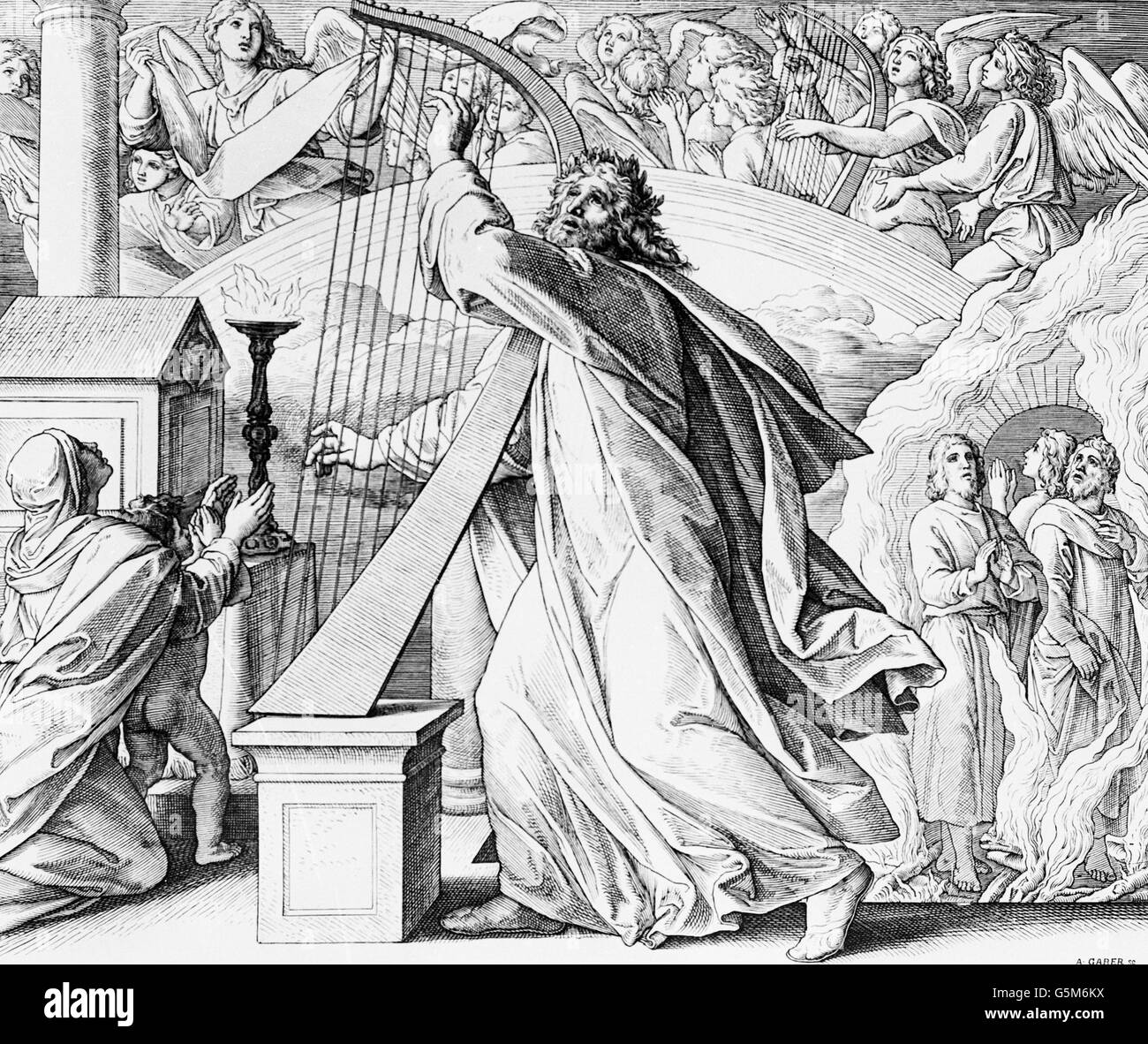 Szene aus dem Alten Testament der