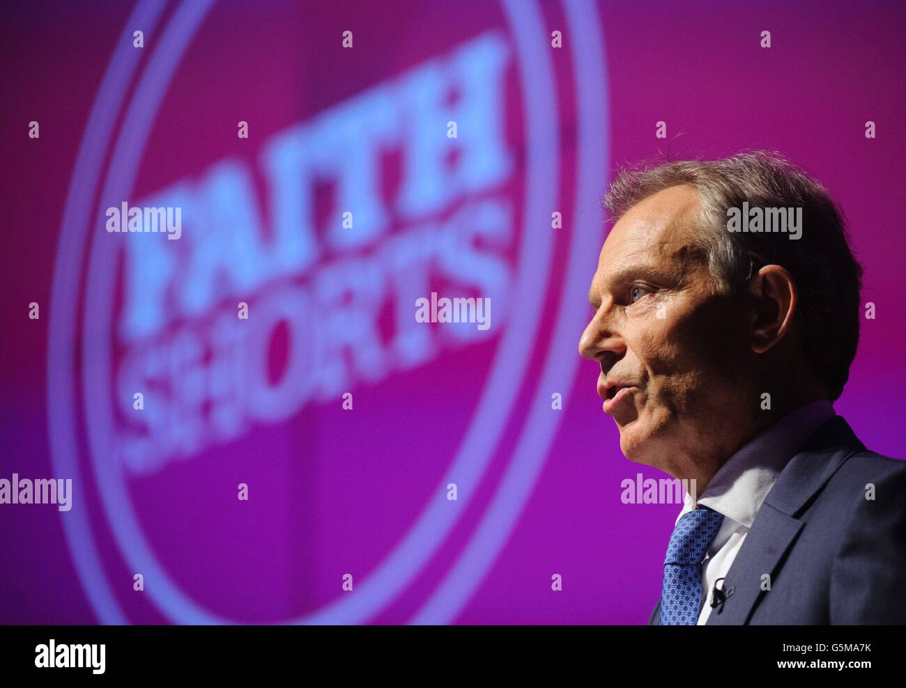 Tony blair faith foundation hi-res stock photography and images - Alamy