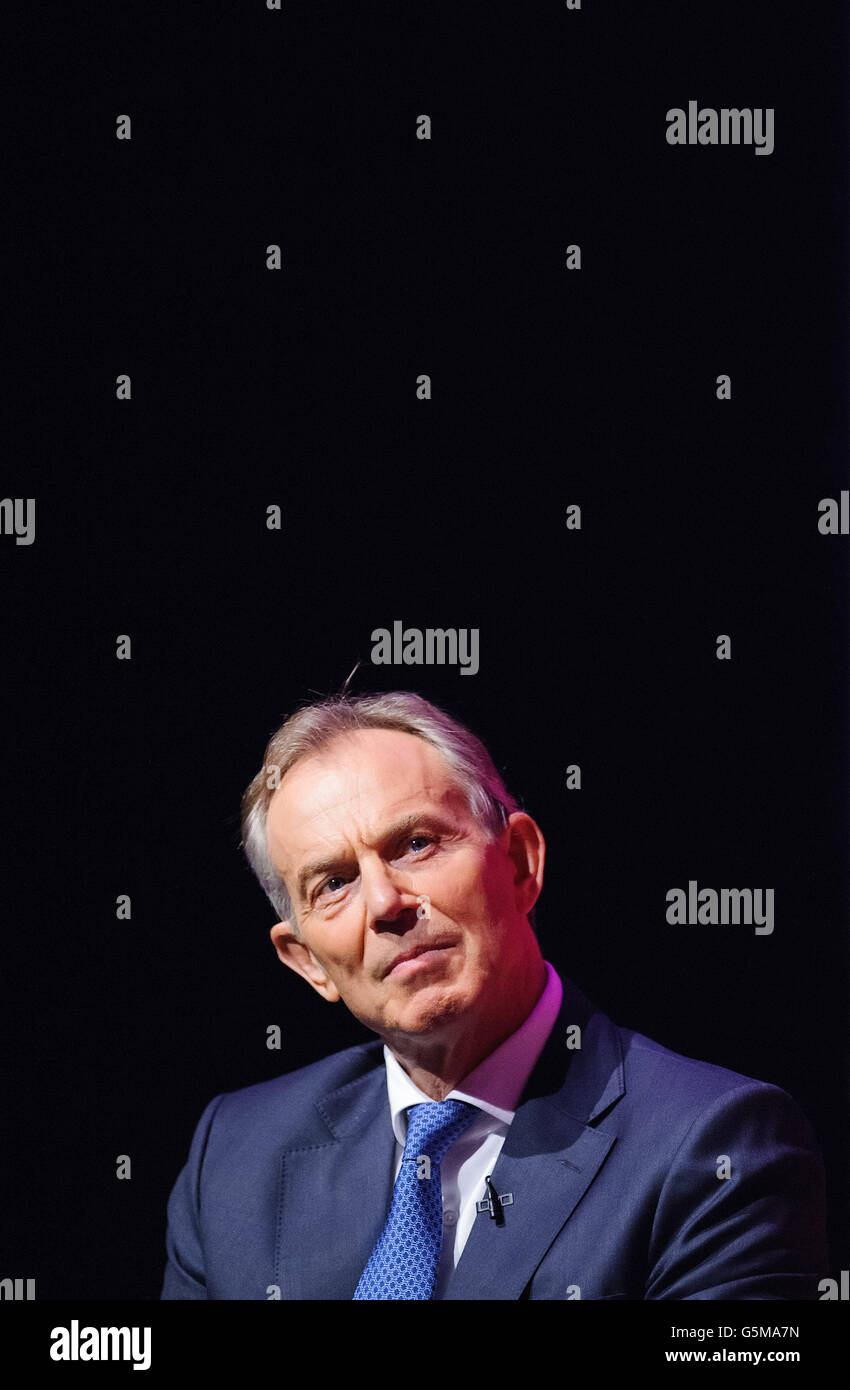 Former Prime Minister Tony Blair at the Tony Blair Faith Foundation