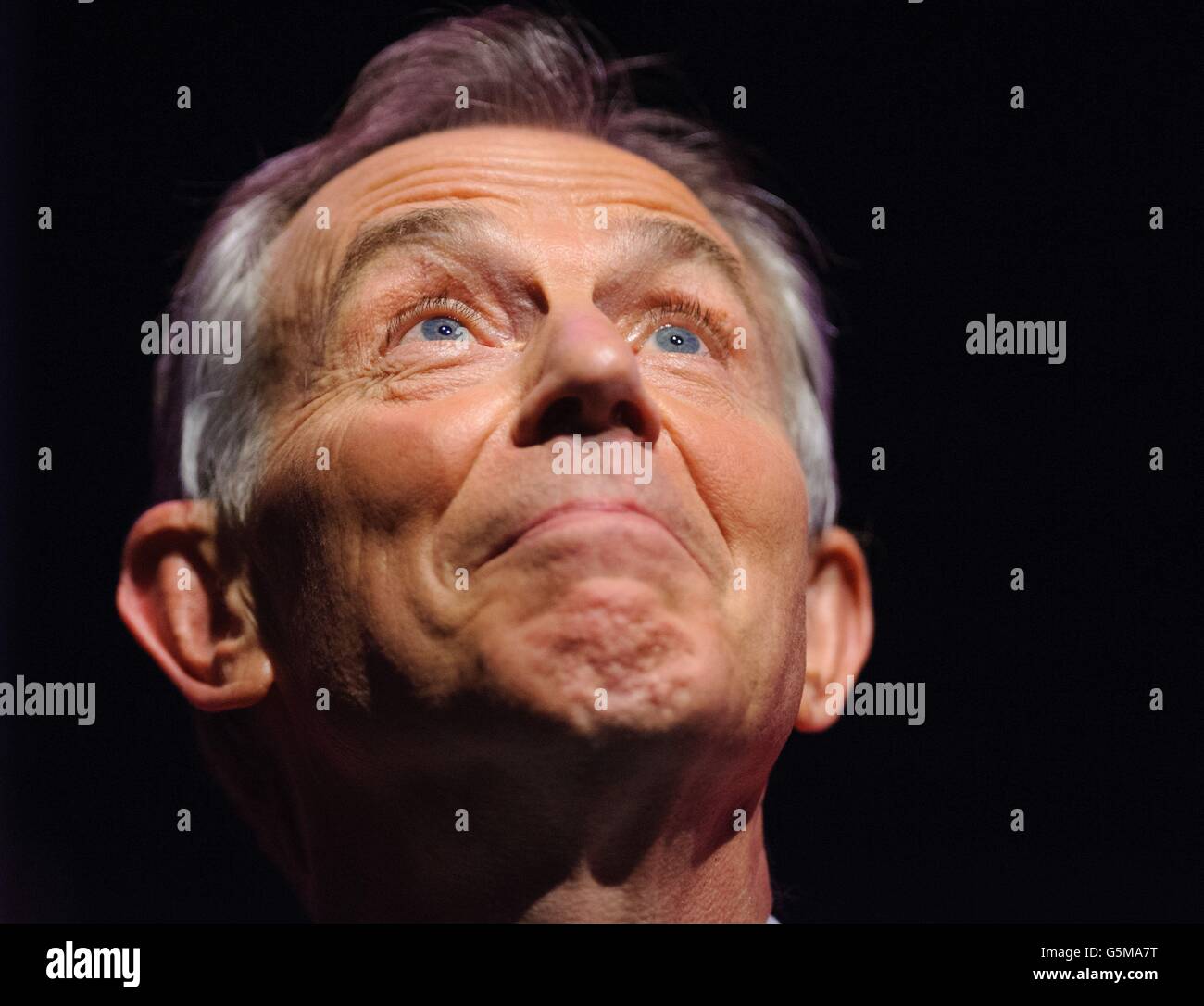 Former Prime Minister Tony Blair at the Tony Blair Faith Foundation Faith Shorts awards, at BAFTA, in central London. Stock Photo