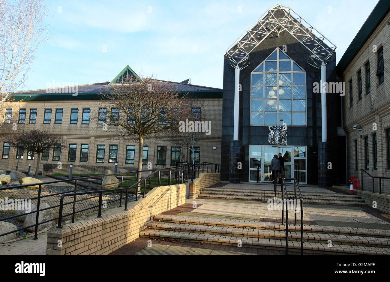 Antrim Court house Stock Photo Alamy