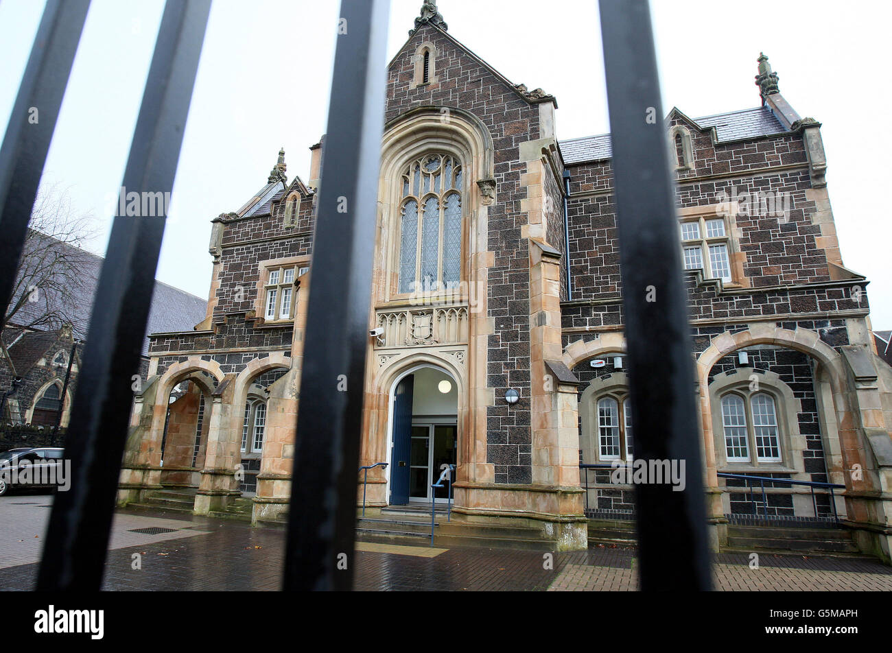 Ballymena Court house Stock Photo
