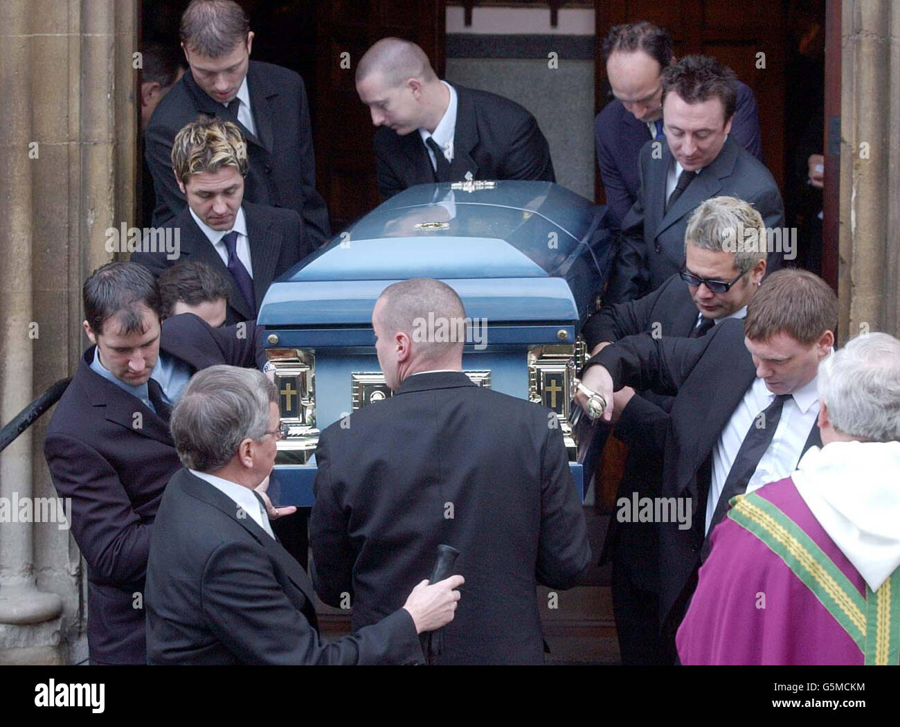 Jon Lee's Funeral Stock Photo - Alamy