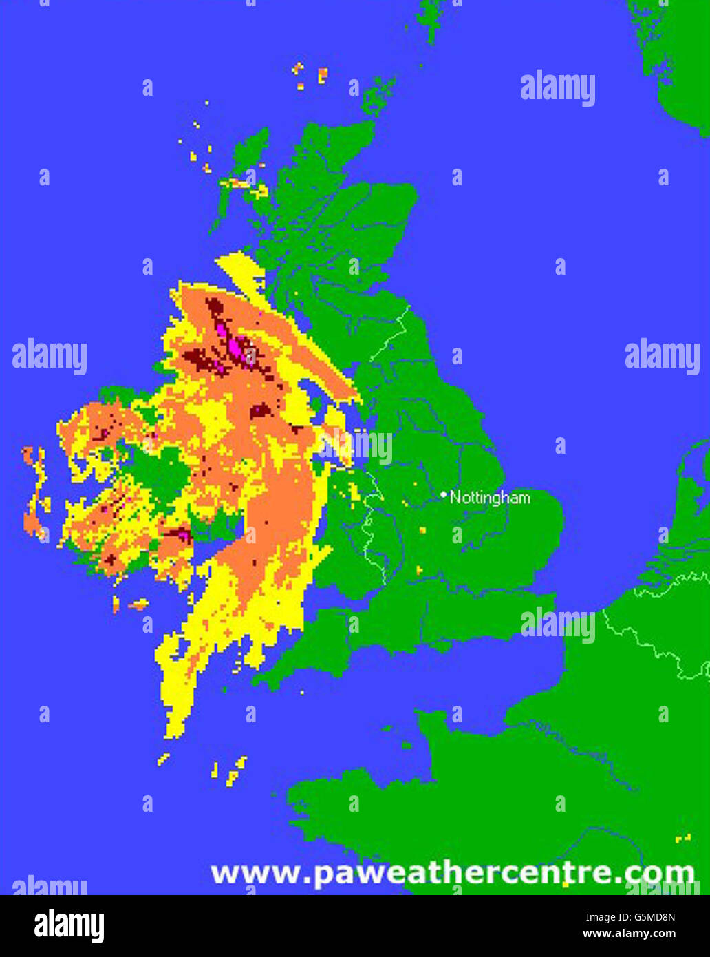 Weather chart graphic map hires stock photography and images Alamy
