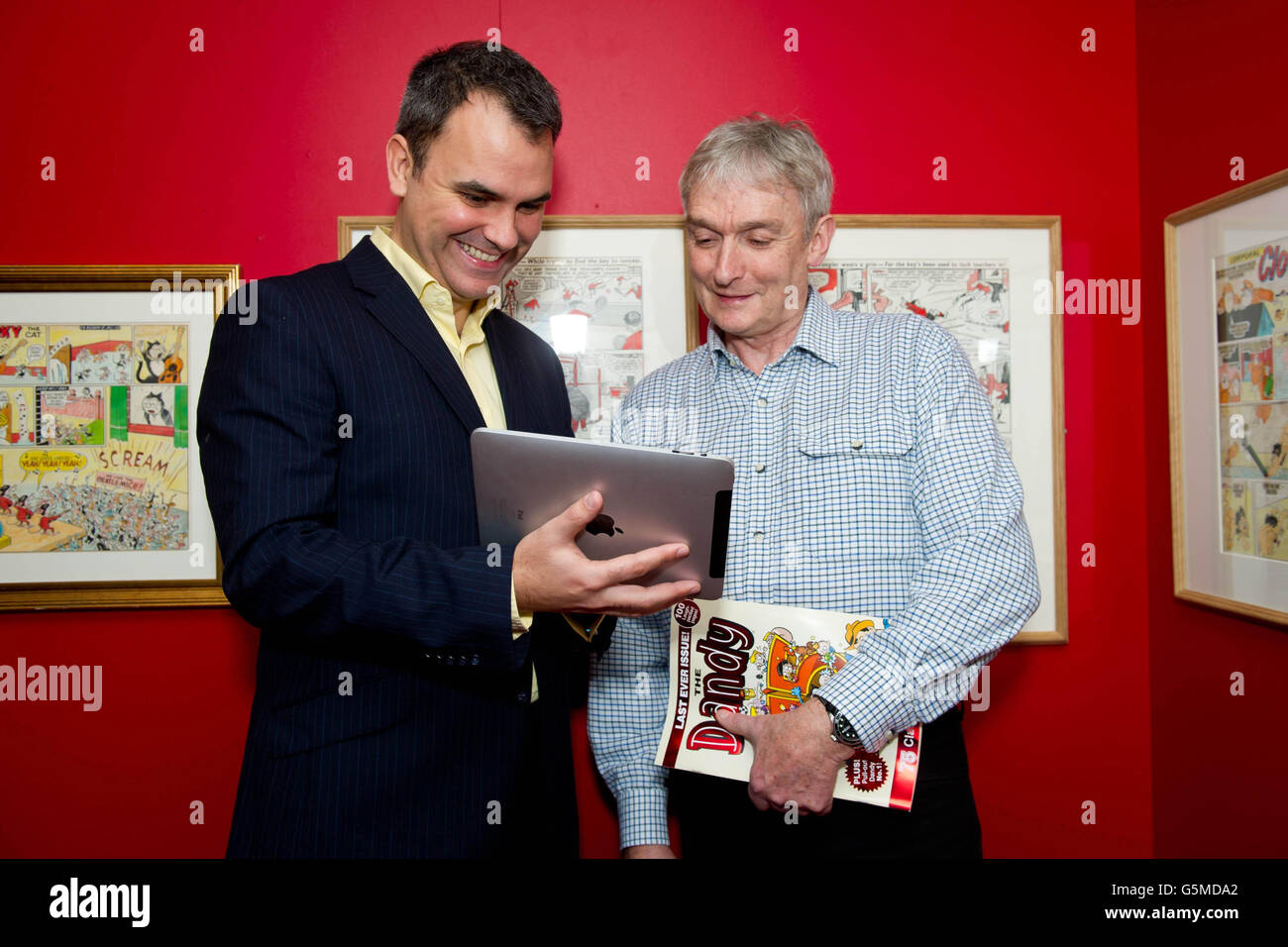 The Dandy relaunches online Stock Photo - Alamy