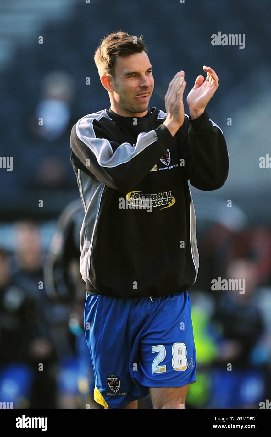 Afc wimbledon hi-res stock photography and images - Alamy