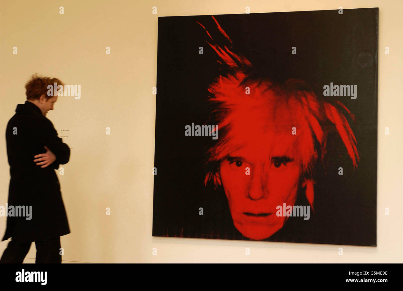Andy warhol portrait 1986 hi-res stock photography and images - Alamy