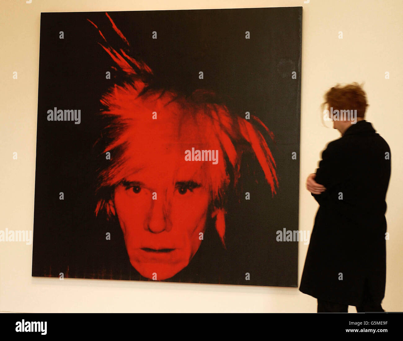 Andy warhol portrait 1986 hi-res stock photography and images - Alamy