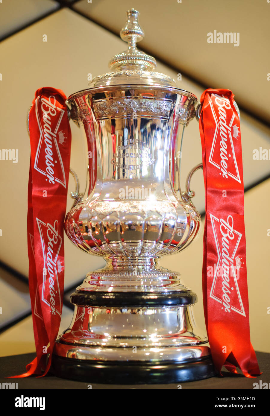 The FA Cup at the Absolute Radio RnR Football Lads Night In, at Wembley  Stadium, London Stock Photo - Alamy
