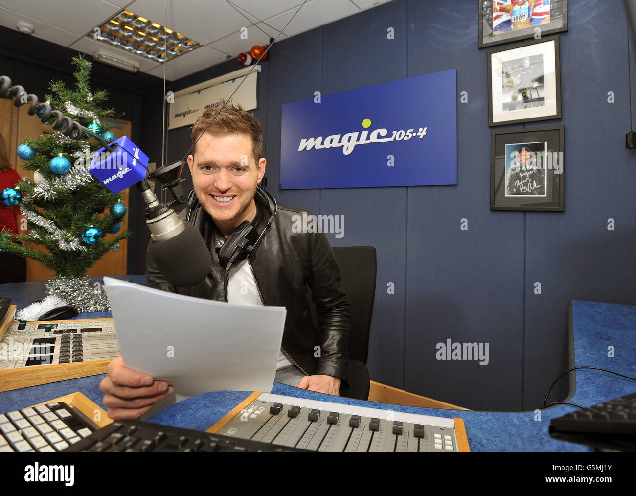 Michael Buble Magic Radio Stock Photo - Alamy