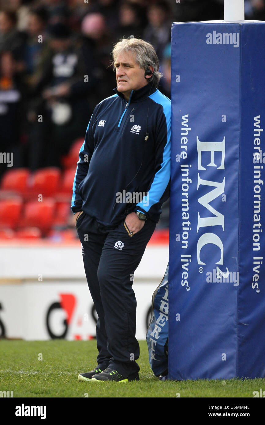Rugby Union - EMC Test - Scotland v Tonga - Pittodrie Stadium. Scotland ...