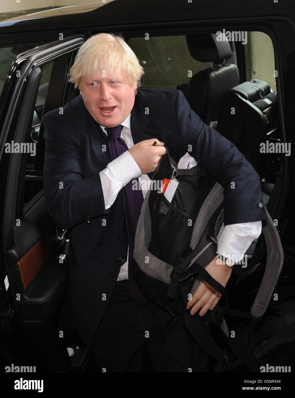 Boris Johnson visits India - Day 4 Stock Photo