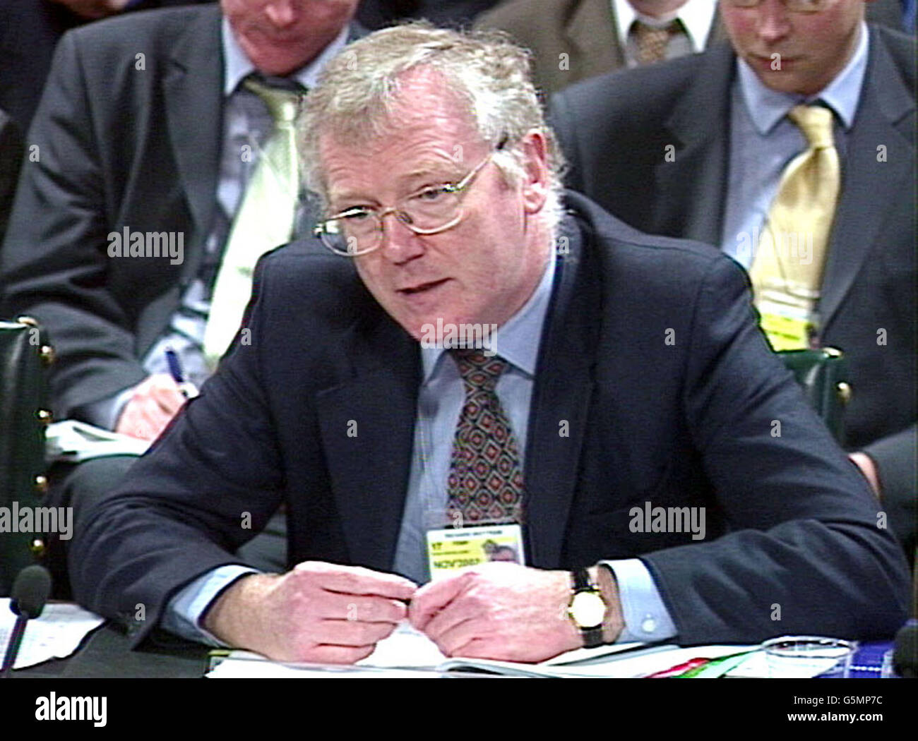 Sir Richard Mottram Stock Photo Alamy