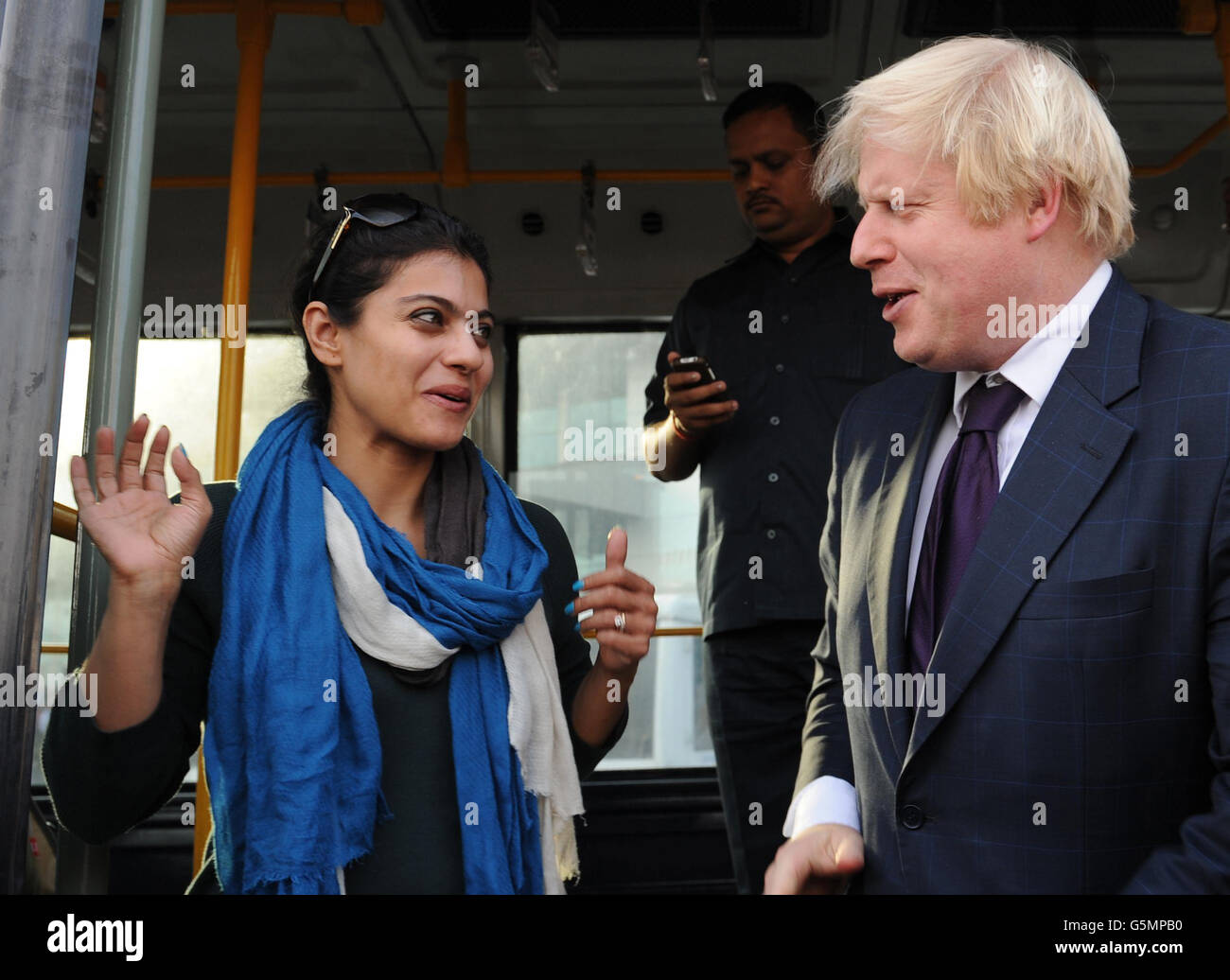 Boris Johnson visits India - Day 4 Stock Photo