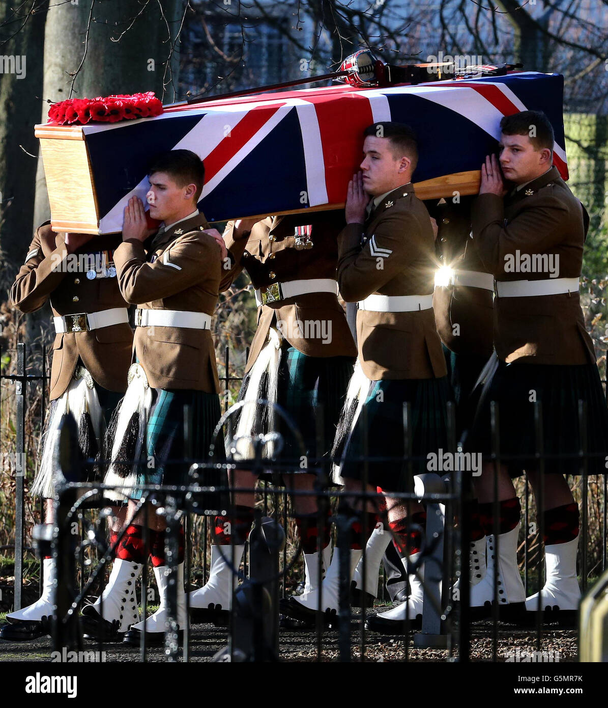 1st Battalion Royal Regiment Scotland 1 Scots High Resolution Stock ...