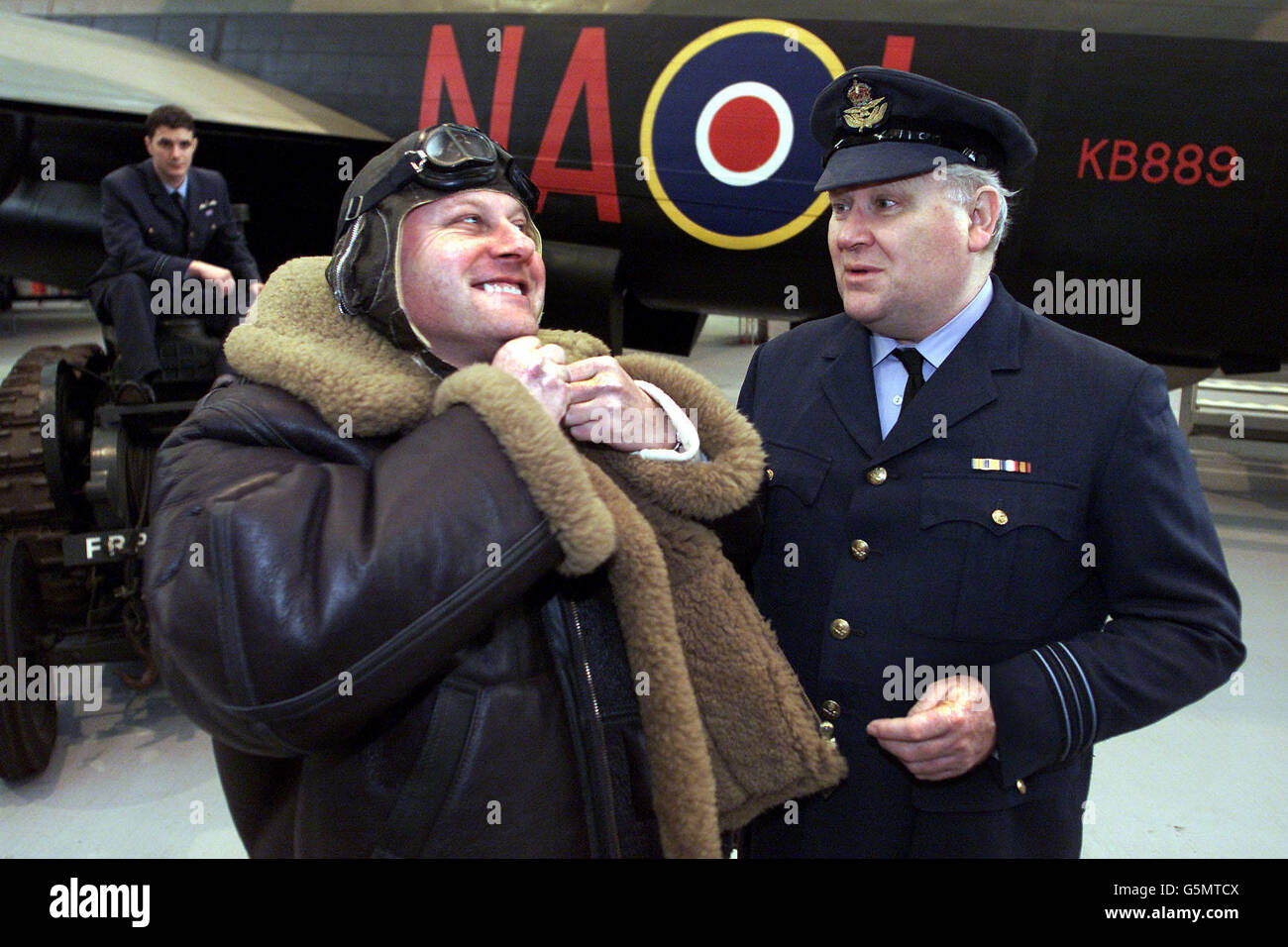 Colin Baker Flare Path Stock Photo