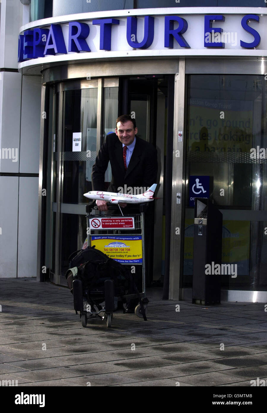 Tony Davies the managing director of new low cost airline BMI Baby