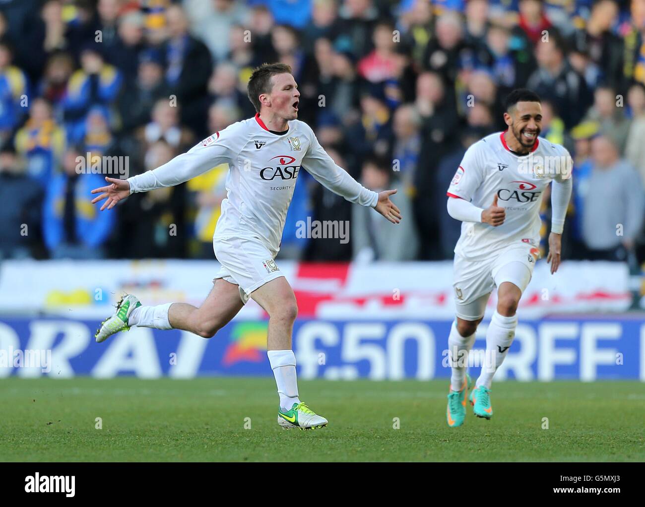 Soccer - FA Cup - Second Round - Milton Keynes Dons v AFC Wimbledon ...