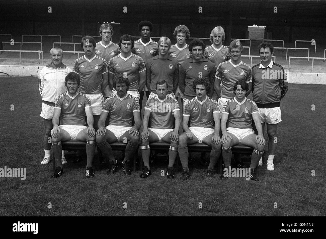 Nottingham Forest 1978/79 Stock Photo