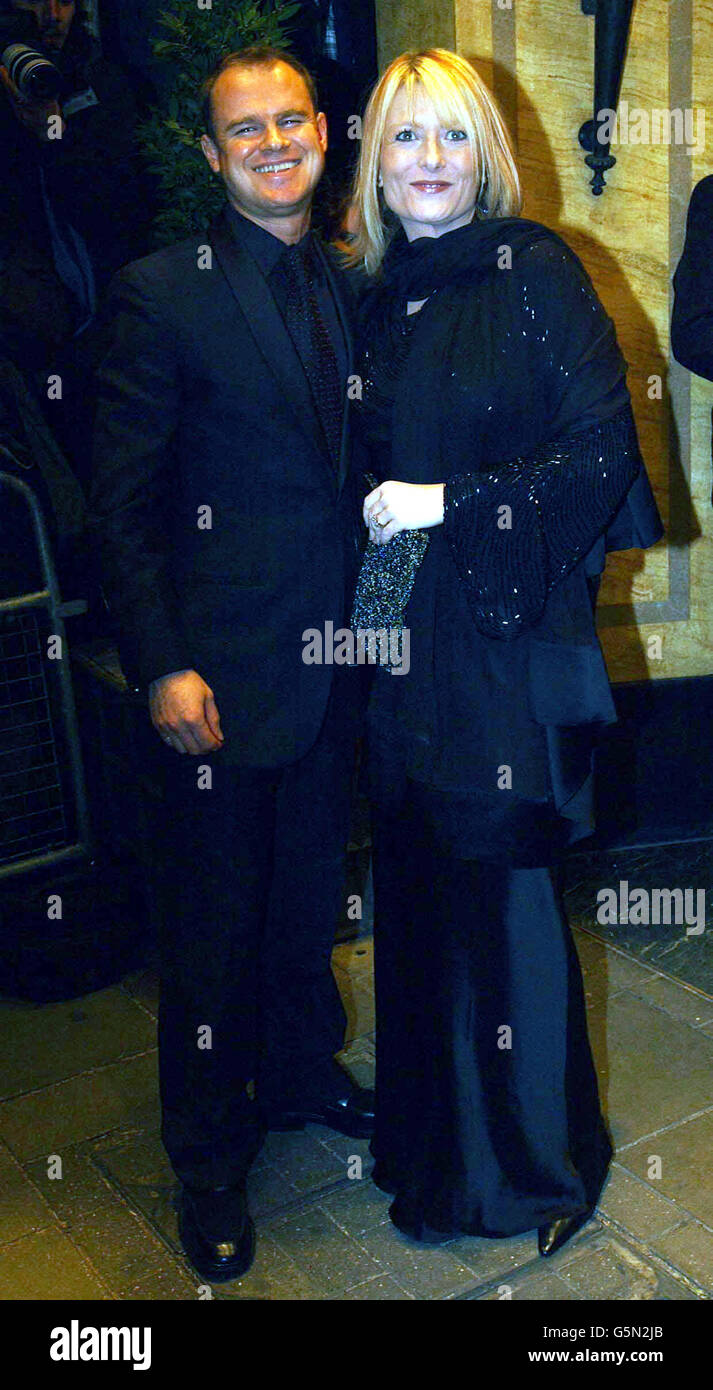 Tv presenter gaby roslin and her husband colin peel hi-res stock