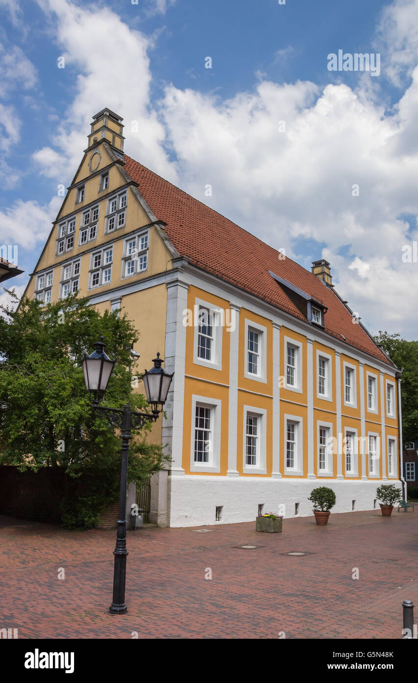 Old building in the historical center of Lingen, Germany Stock Photo
