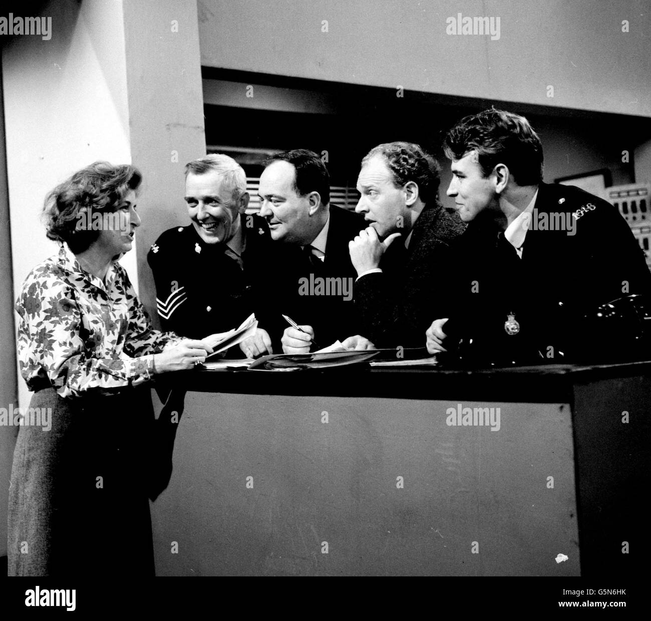 Stratford Johns and Z Cars cast Stock Photo 106801679 Alamy