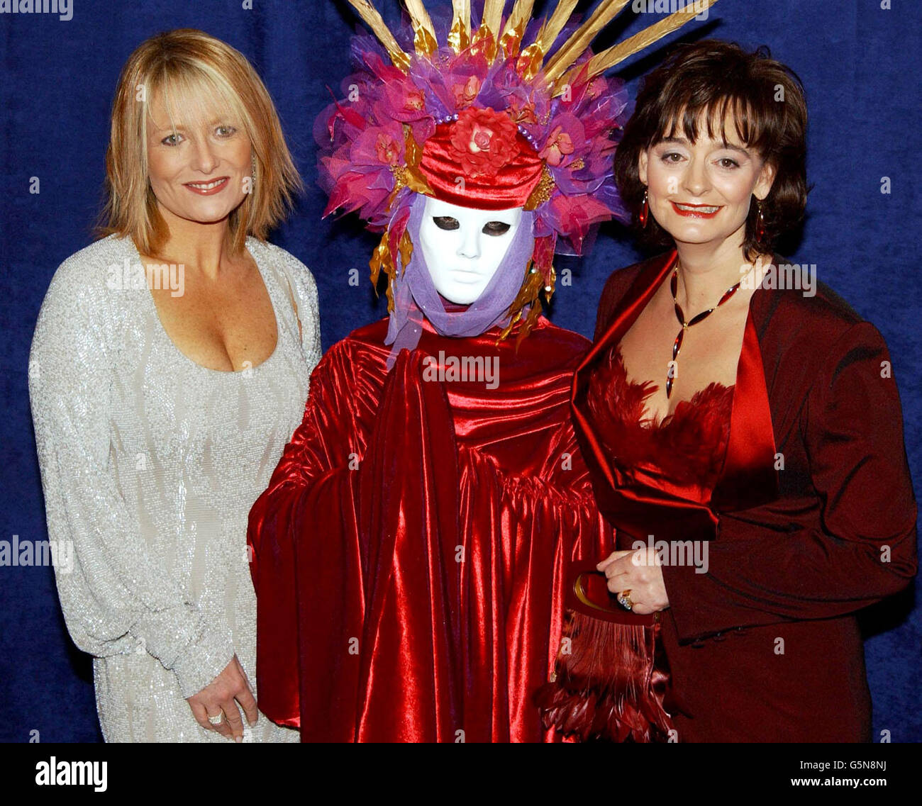 The White Masquerade Ball Stock Photo Alamy