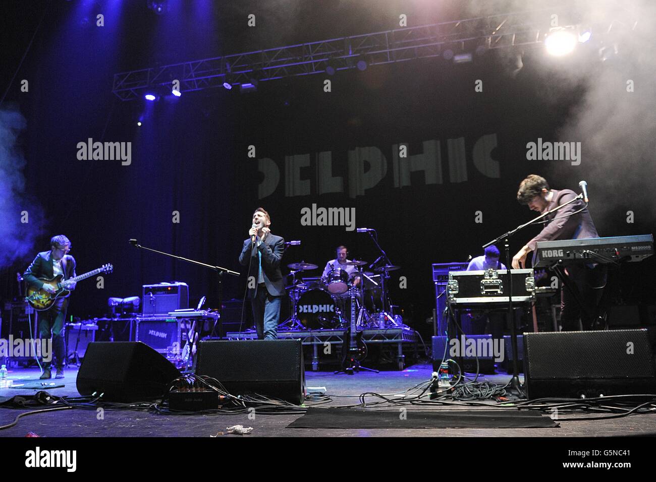 Xfm Winter Wonderland Manchester Stock Photo Alamy