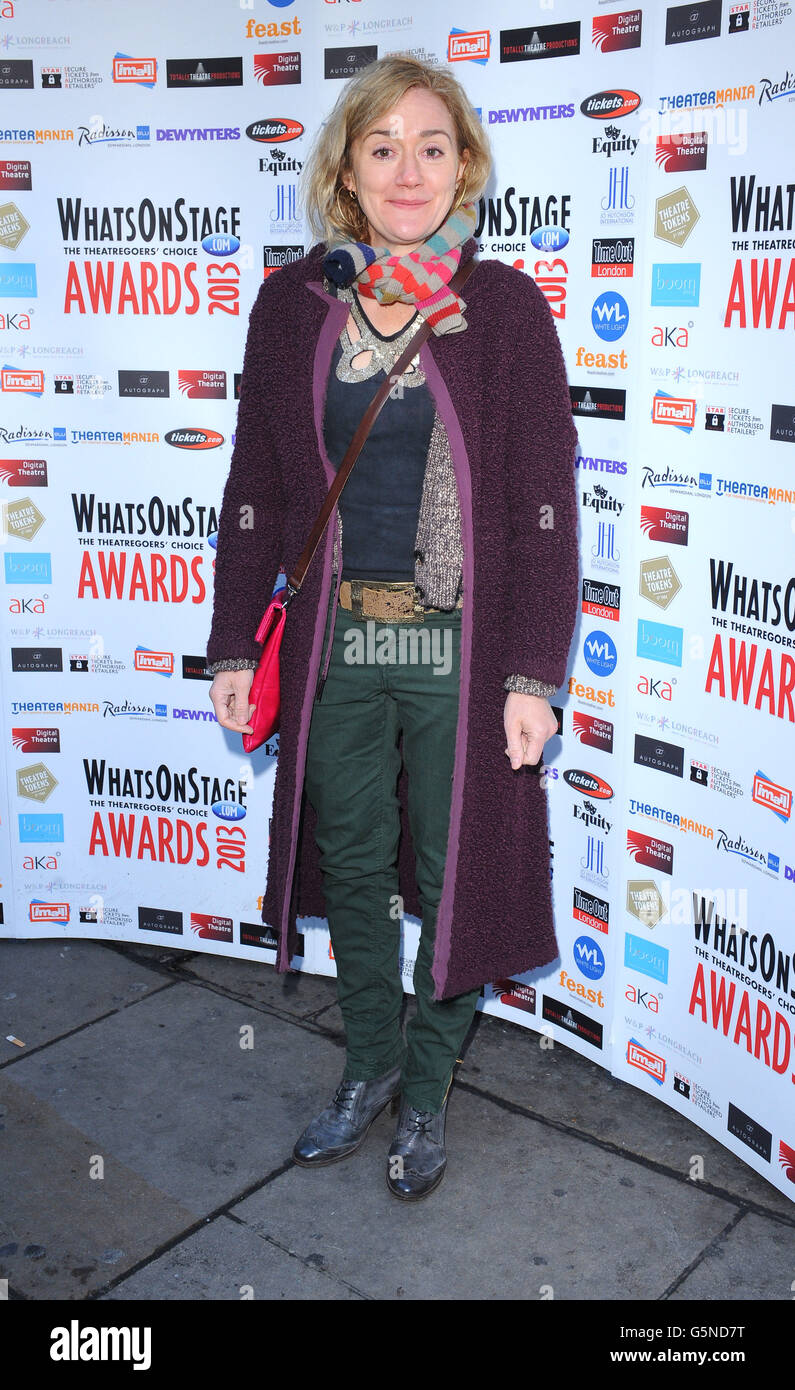 Sophie Thompson arrives at the Awards Launch party at