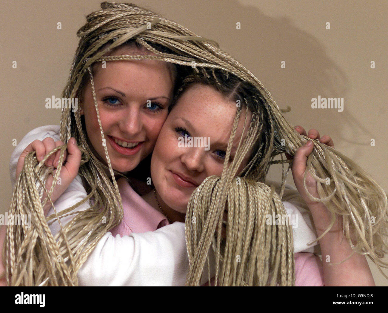 Hair Extensions Cause Suspension Stock Photo Alamy