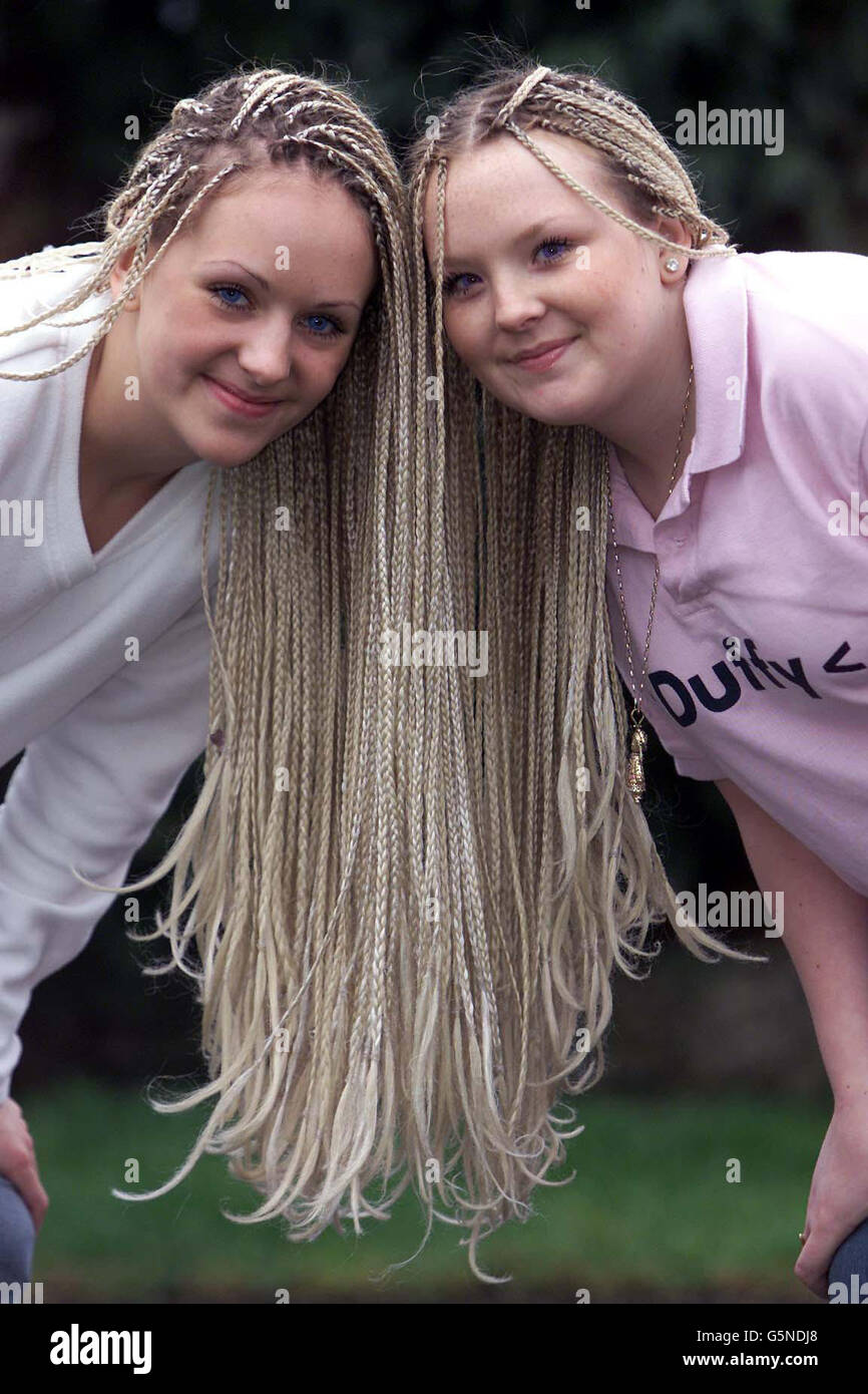 Hair Extensions Cause Suspension Stock Photo