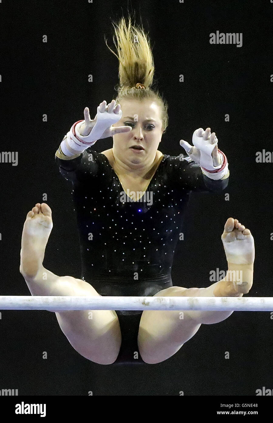 Gymnastics Glasgow World Cup Emirates Arena. Niamh Rippin on the WA