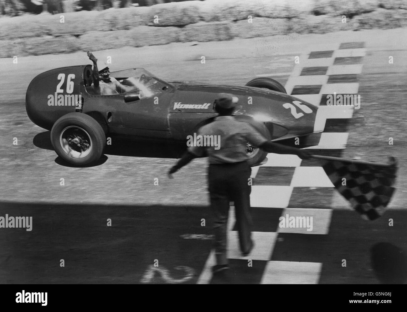 Modèle Réduit Vanwall VW5 Stirling Moss 1:43 - Victoire Grand Prix Pescara 1957