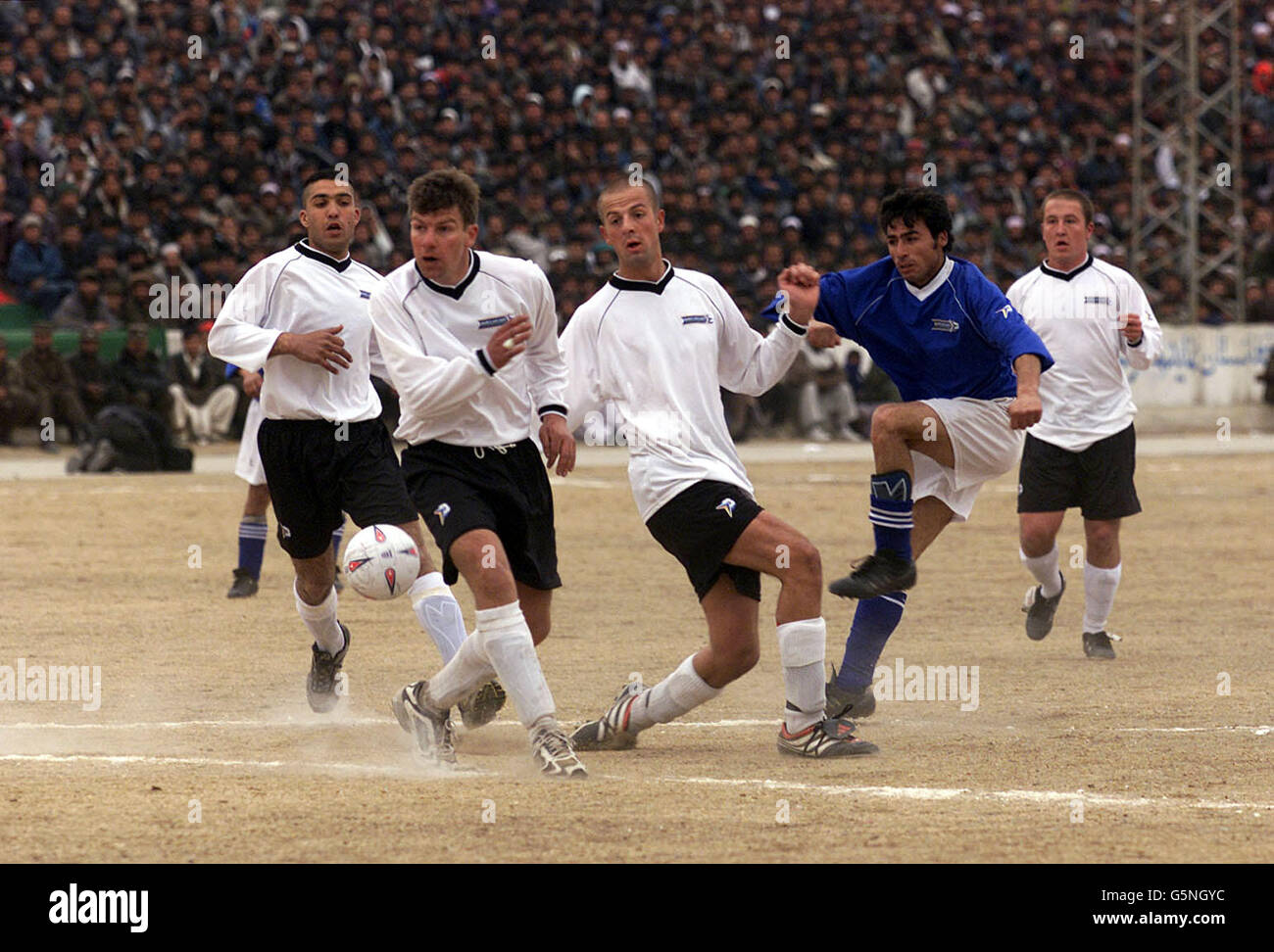 Afghanistan football match Stock Photo - Alamy