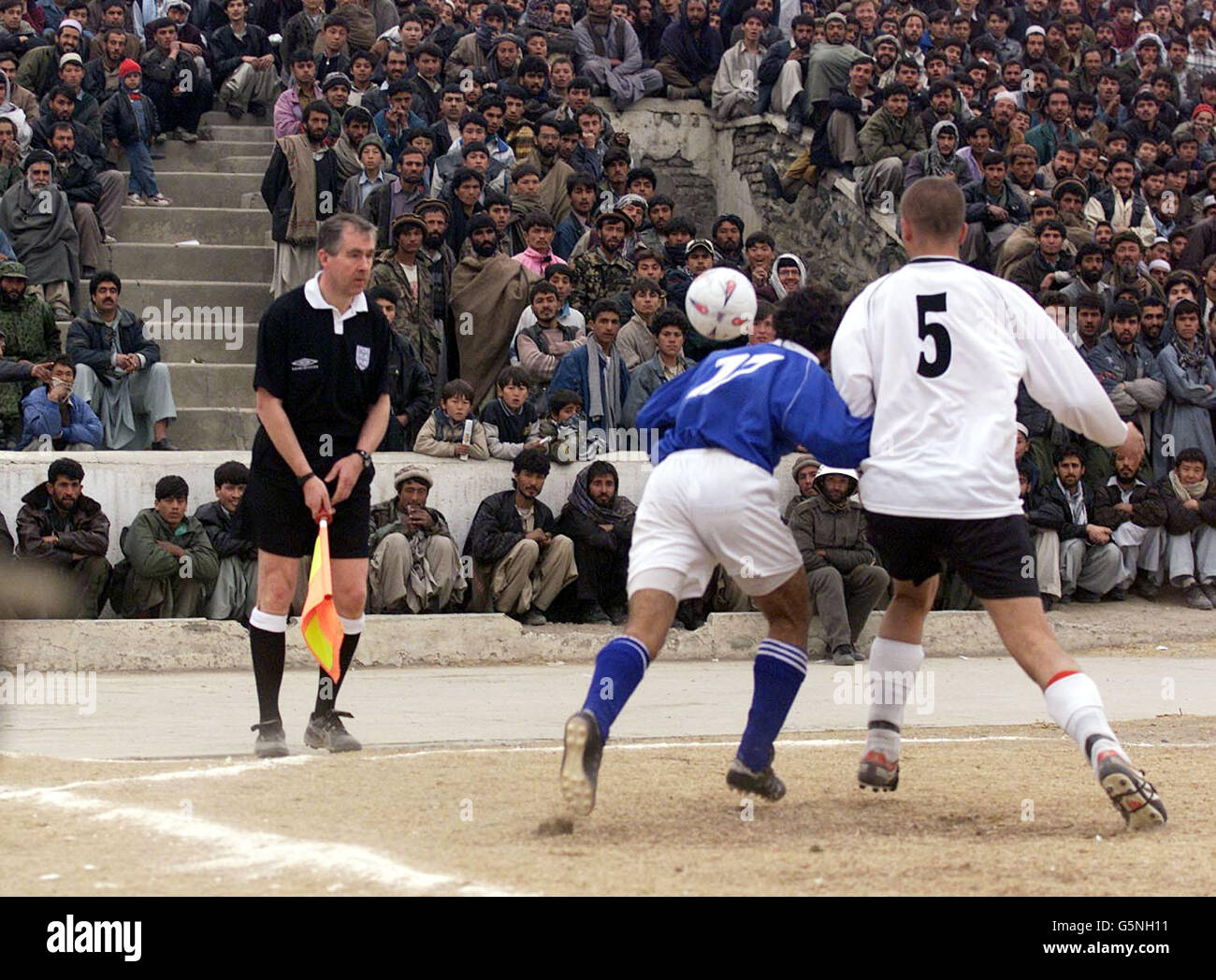 ISAF V Kabul FC Andy Martin Stock Photo